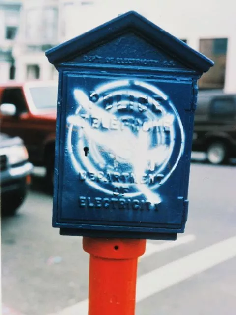 SF Upper Haight c. 2000 falling man