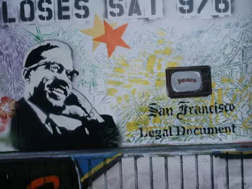 Negative Spaces SF 2003 Mural detail 02
