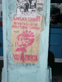 SF Mission Mary for Mayor Poster