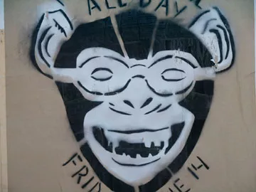 SF Valencia St. DAP Wall Hemlock Tavern Poster Detail