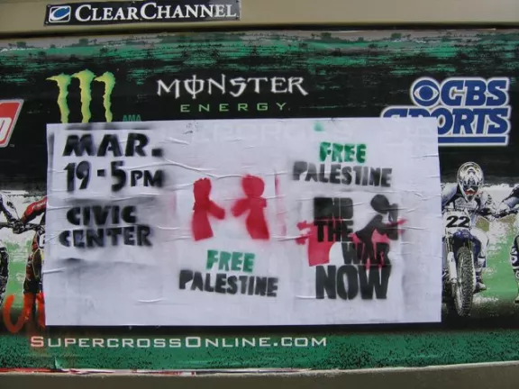 SF Mission Free Palestine Poster