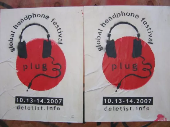 SF Mission Headphone Fest Poster
