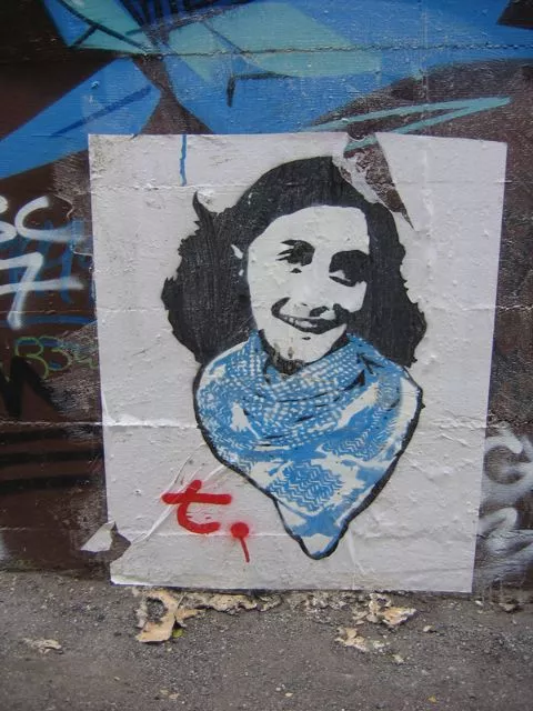 SF Upper Haight Anne Frank OG poster