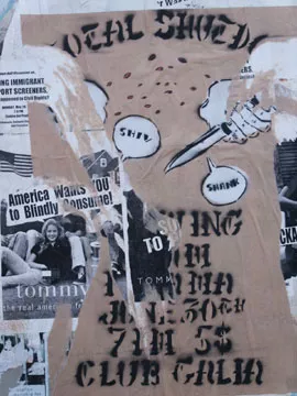 SF Valencia St. DAP Wall Club Galia Poster