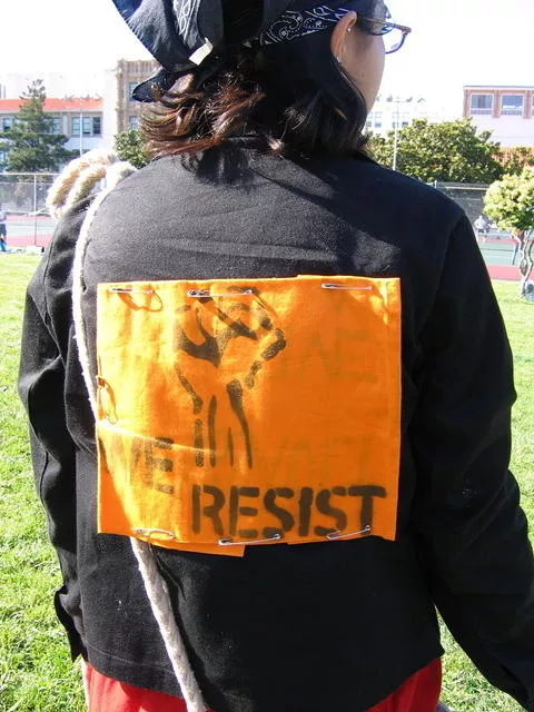 SF Protest May Day 2005 Resist