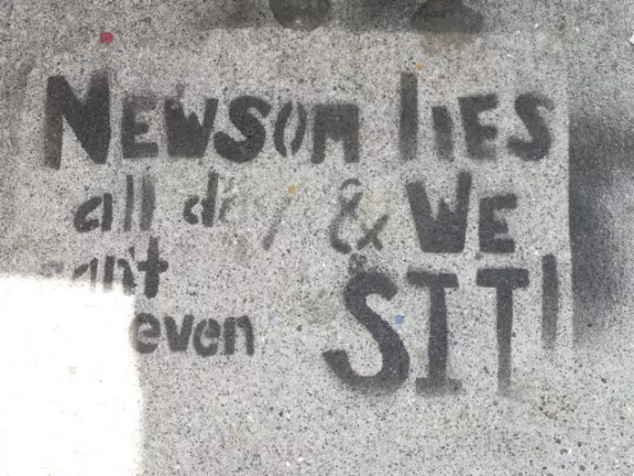 SF Protest No Sit Lie Lower Haight 01