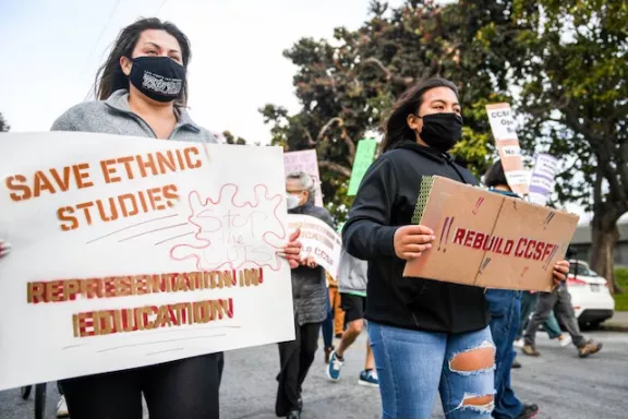 SF Protest CCSF Save Ethnic Studies