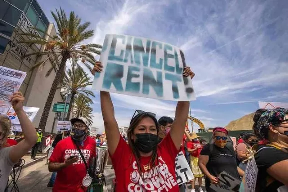 SF Protest Cancel Rent