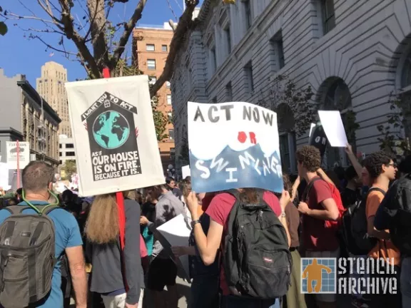 SF Protest Climate Strike 2019 Act Now