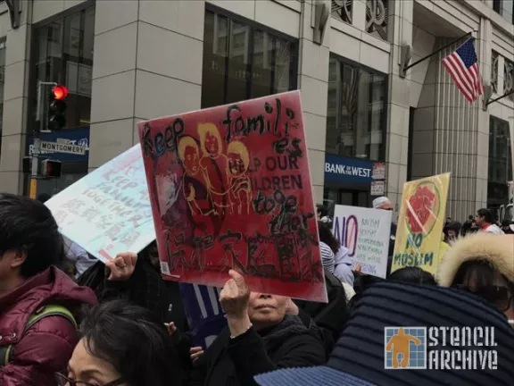 SF Protest J20 Keep Families together