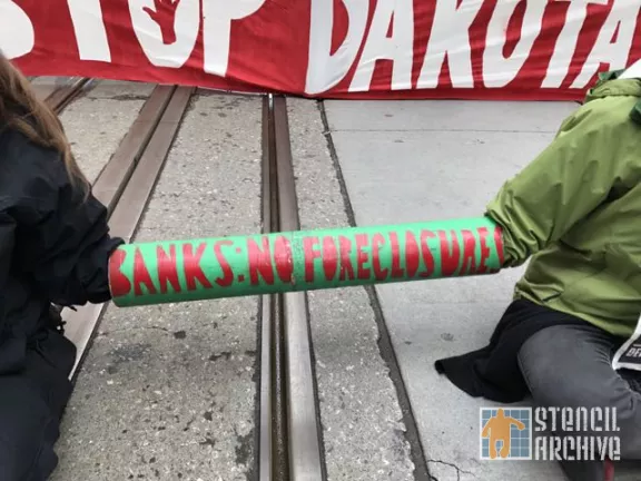 SF Protest J20 Lock Down Banks No Foreclosures
