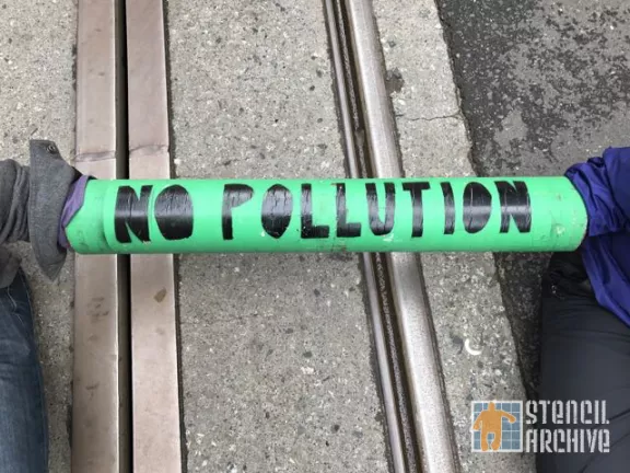 SF Protest J20 Lock Down No Pollution