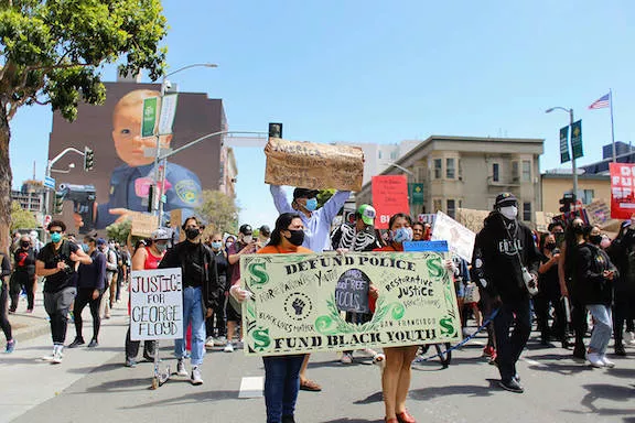 SF Protest Juneteenth 2020 Defund Police