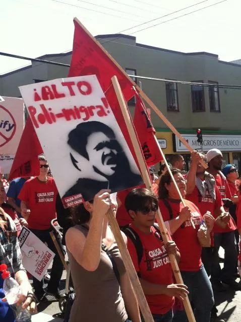 SF Protest May Day 2013 Alto Poli-nigra