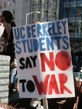 SF Protest Say No To War