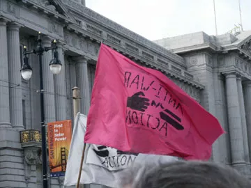 SF Protest Anti-War Action
