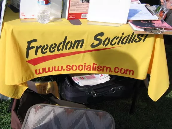 SF Protest Freedom Socialist