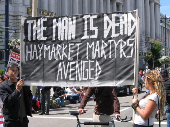 SF Protest Man is Dead