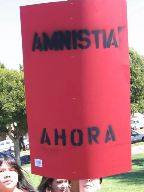 SF Protest May Day 2008 Amnistia Ahora