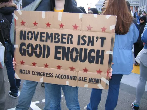 SF Protest Nov Not Good Enough