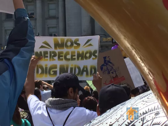 SF Protest May Day 2015 Dignidad