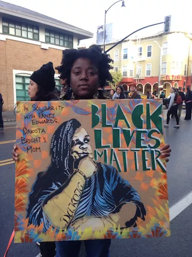 SF Protest Black Lives Matter Dakota
