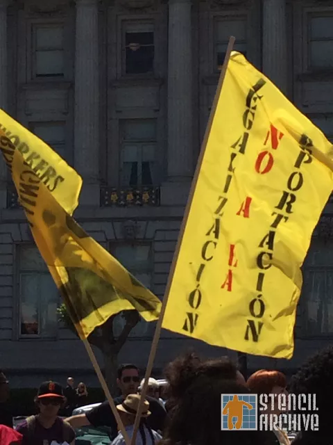SF Protest May Day 2015 Legalizacion