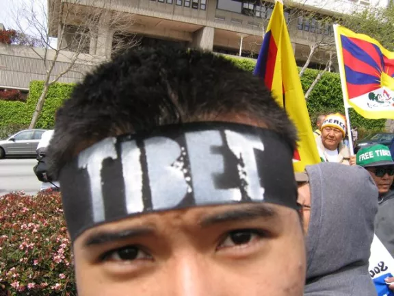 SF Protest Tibet Headband
