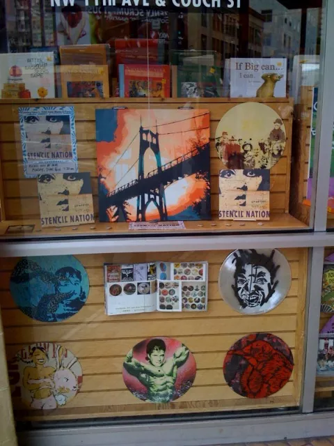Stencil Nation 2008 Powells Portland