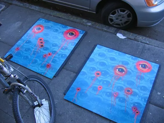 Stencilada 2009 - install 03