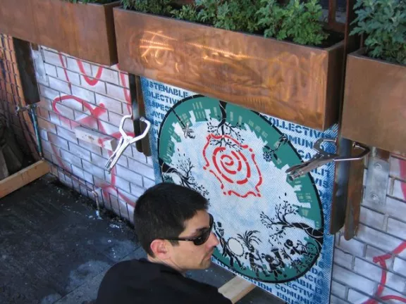 Stencilada 2009 - install 07