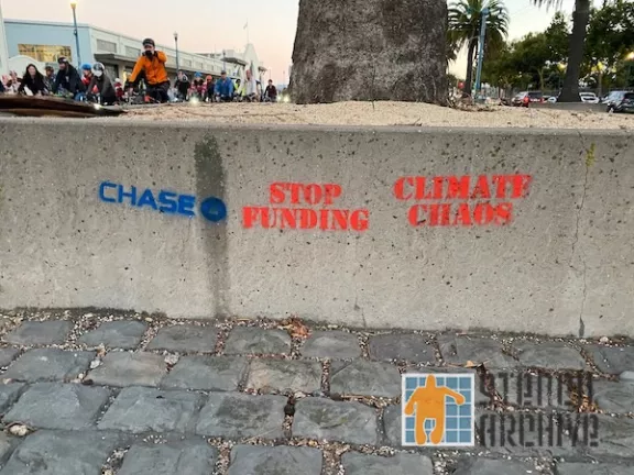 SF Embarcadero Stop Climate Chaos