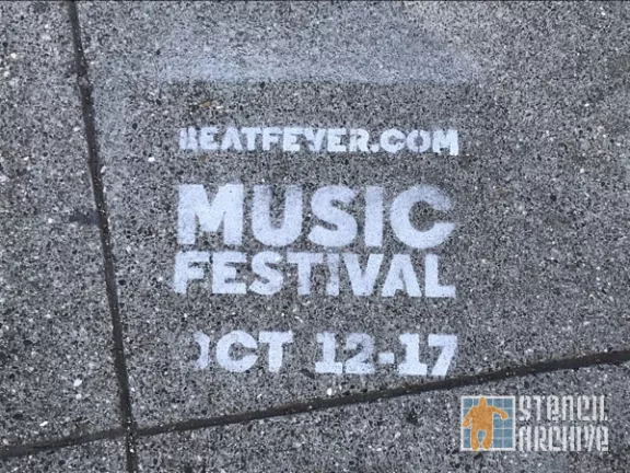 SF Financial District Music Festival advert