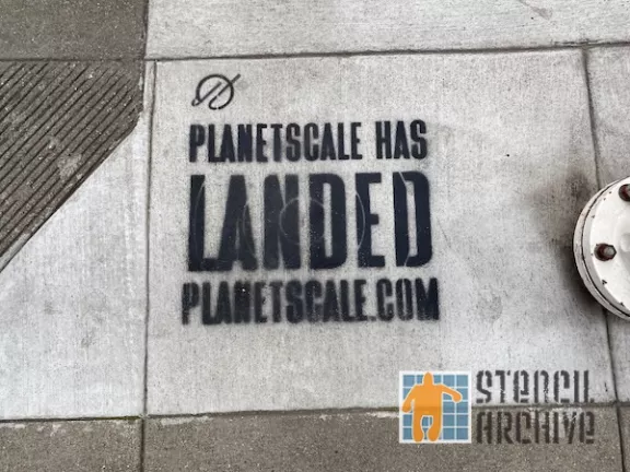 SF Financial District Advert Landed planetscale