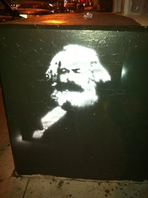 SF SoMa Karl Marx