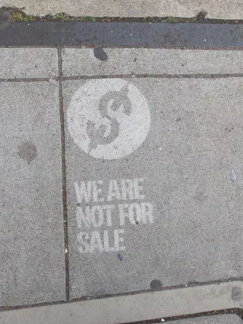 SF SoMa We Are Not for Sale