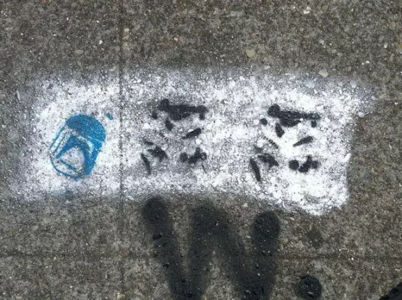SF Richmond Dist Geary St. Star Wars Boba Fett Stormtroopers