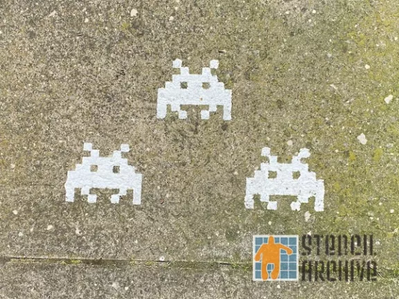SF Richmond Dist space invaders