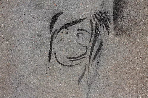 SF Embarcadero masked woman