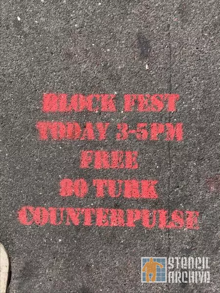 SF Tenderloin Counterpulse Block Fest