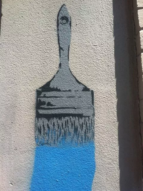 SF Tenderloin paint brush