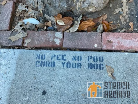 SF Van Ness No Pee No Poo