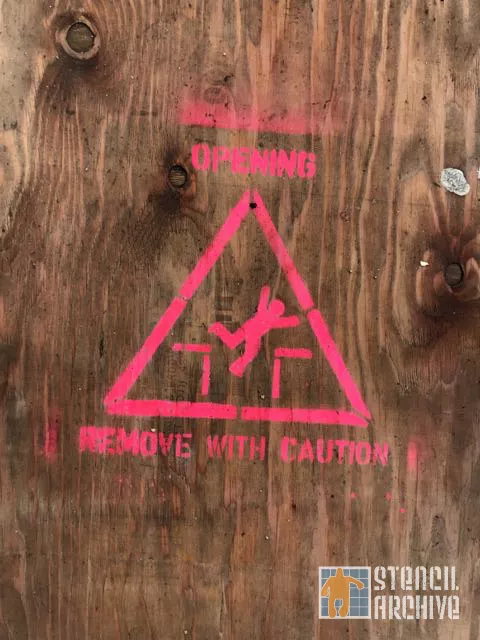 SF Van Ness Opening Remove w. Caution