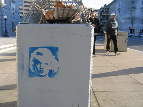 SF Civic Center Marilyn Monroe