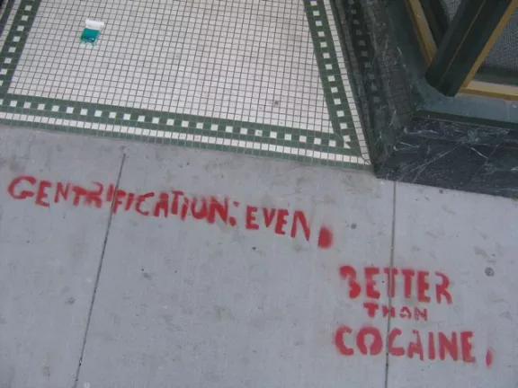 SF Polk St. Gentrification Cocaine