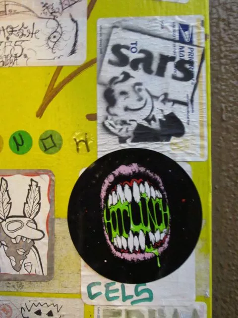 SF Castro 18th sars sticker