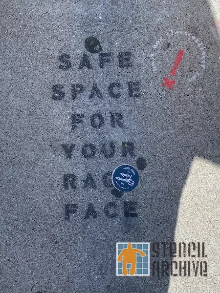 SF Hayes Valley Safe Space for Rage Face