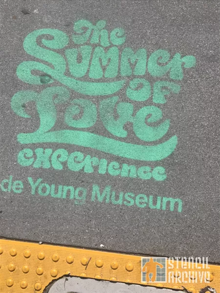 SF Hayes Valley de Young Summer of Love Advert