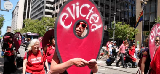 SF Pride Parade 2013 Anti gentrification