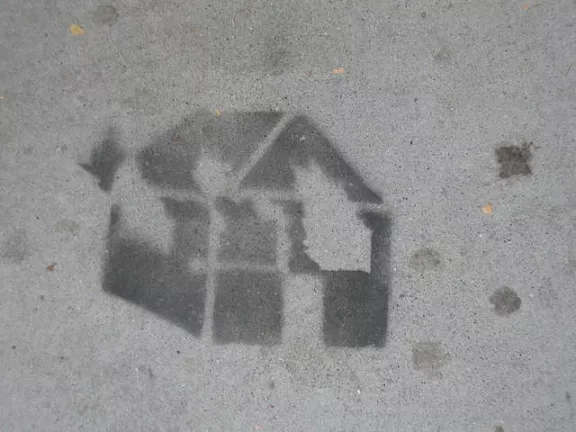 SF Castro Burning House